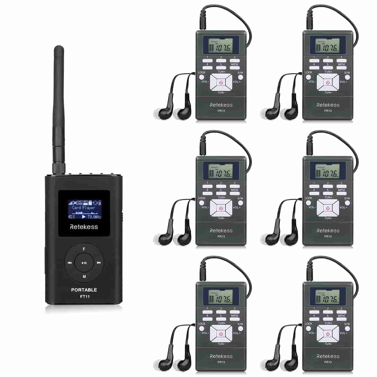 Personal FM Walkman Radio, Mini Digital Tuning Radio Guatemala