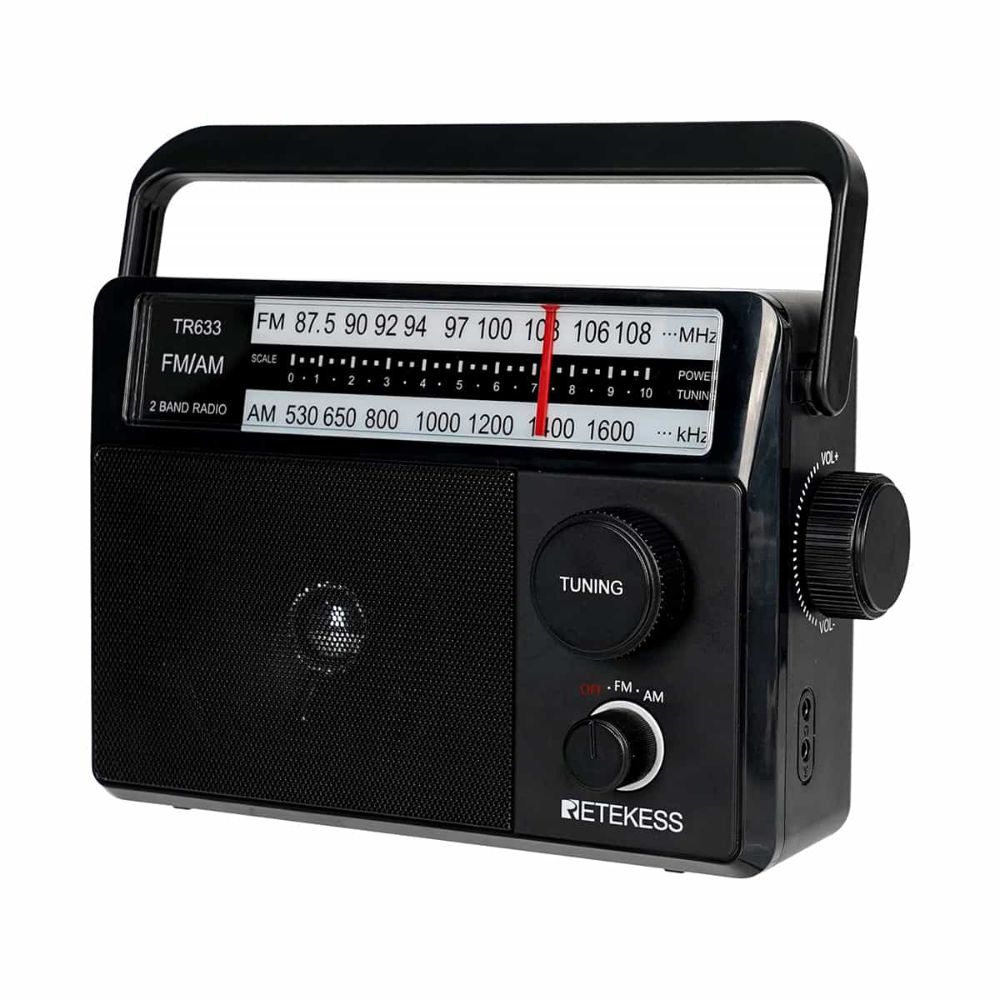Retekess TR110 Radios Portatil AM FM Multibanda Rechargeable Ham