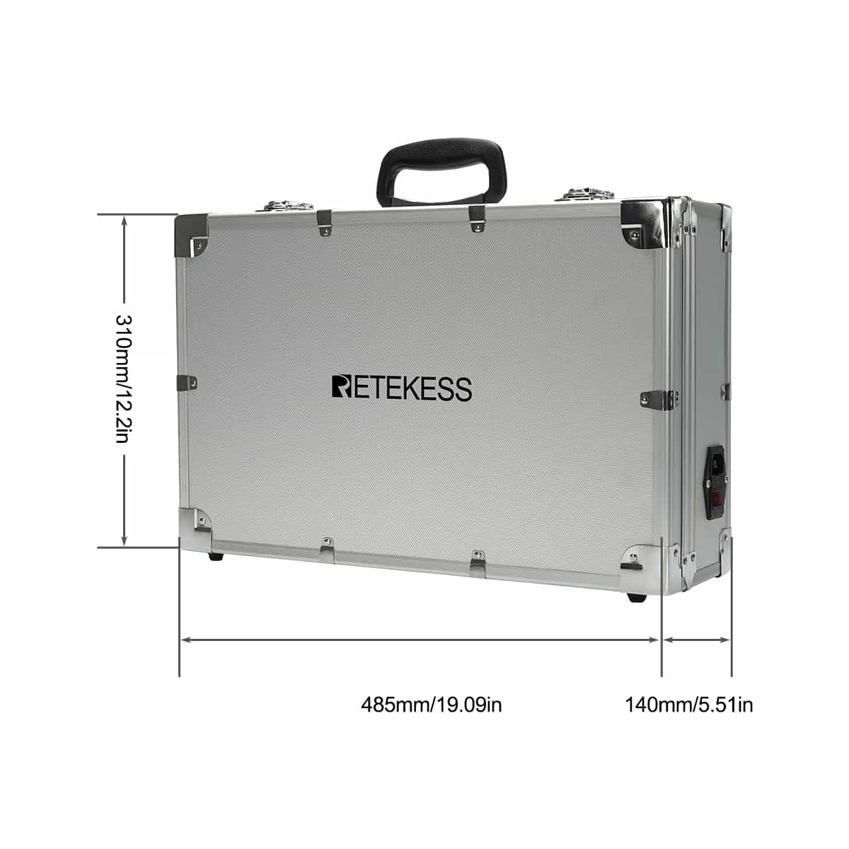 Retekess TT015 Charging Case Portable 32-Slot Storage Case for TT122 Tour  Guide System Charging