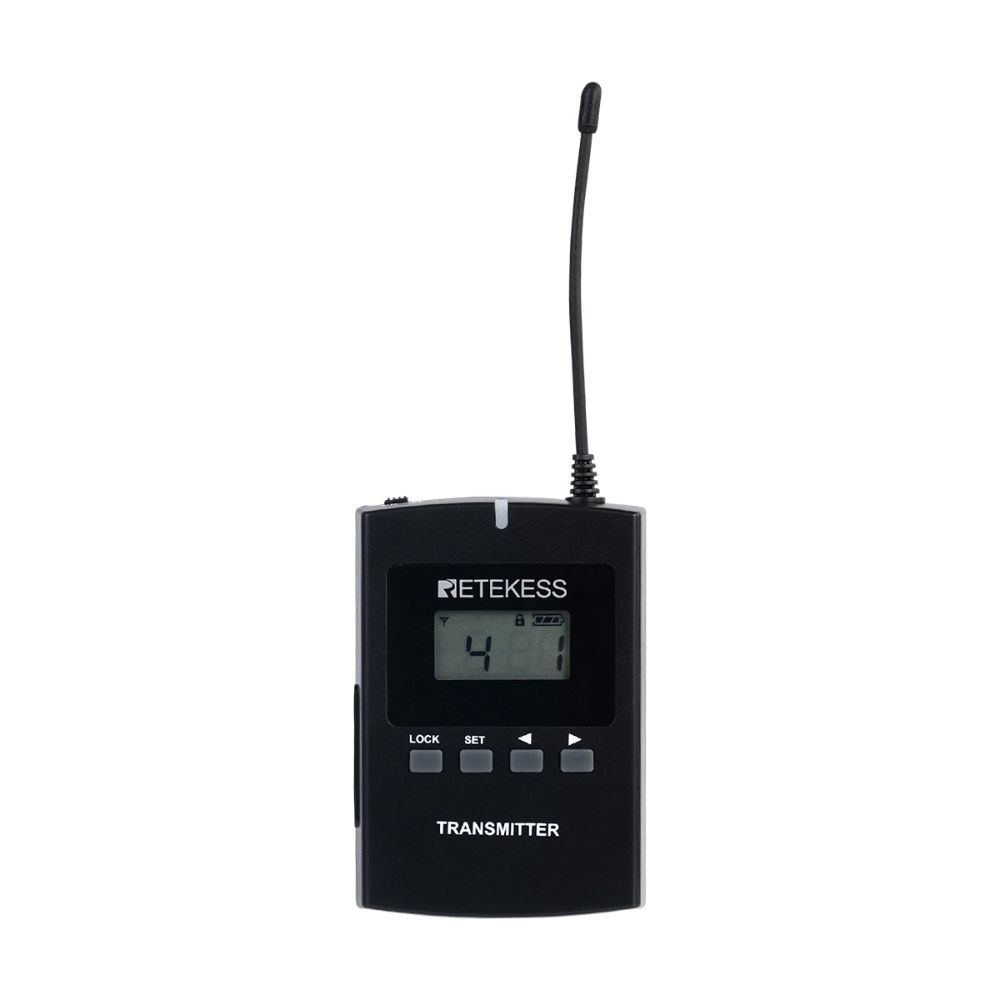 Retekess TT124 Two-way Tour Guide System Receiver for Factory