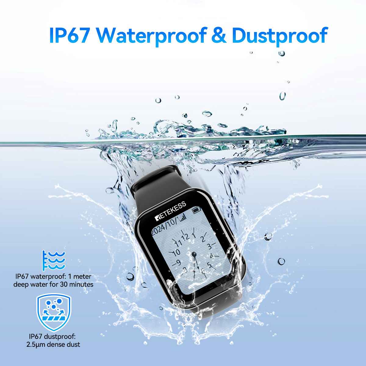 td113-watch-pager-features-ip67-waterproof