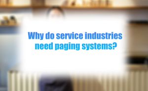 Why Do Service Industries Need Paging Systems? doloremque