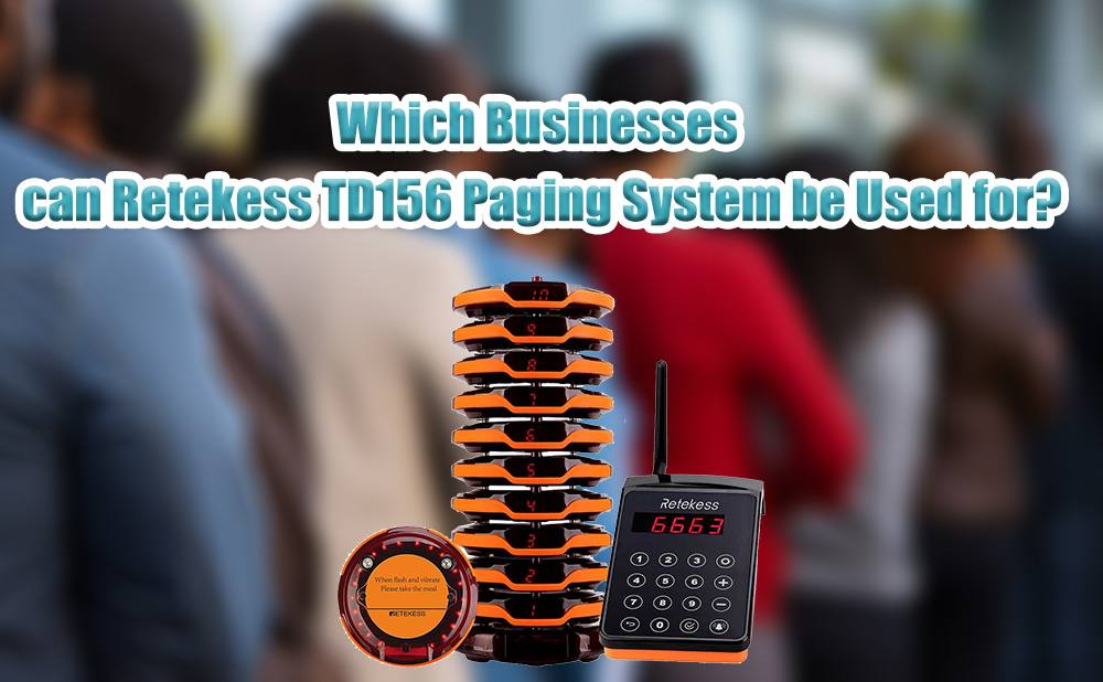 Which Businesses Can Retekess TD156 Paging System be Used for?