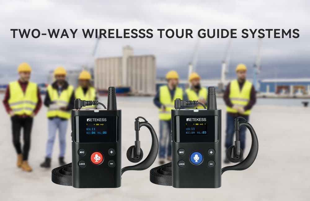 Two-Way Wirelesss Tour Guide Systems
