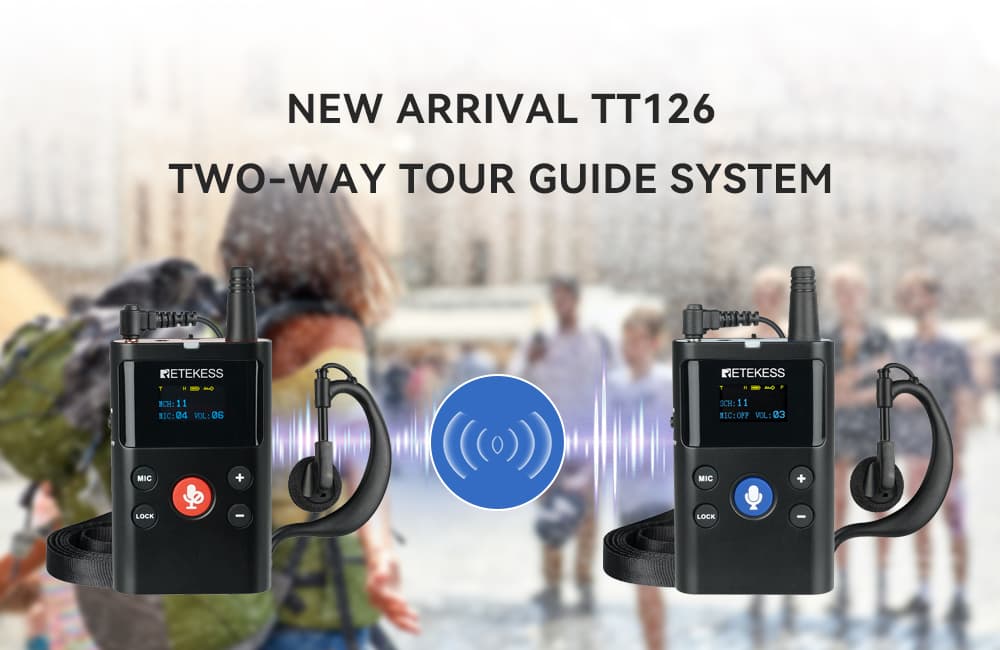 New Arrival TT126 Two-way Tour Guide System 